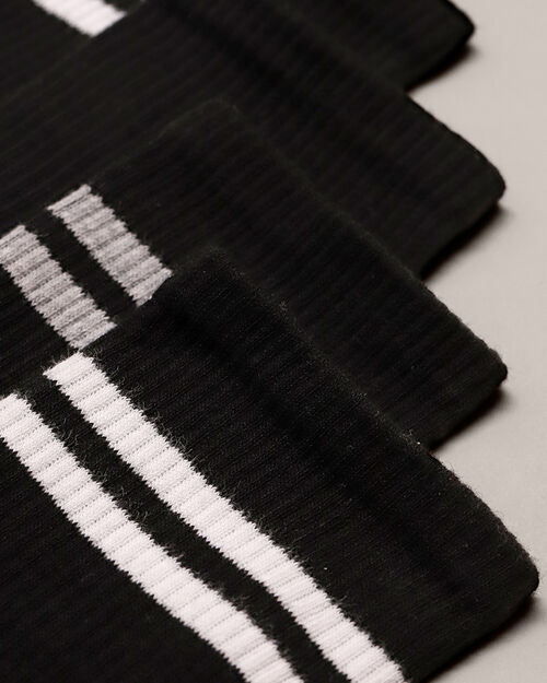 Paquete Calcetines Negros Rib